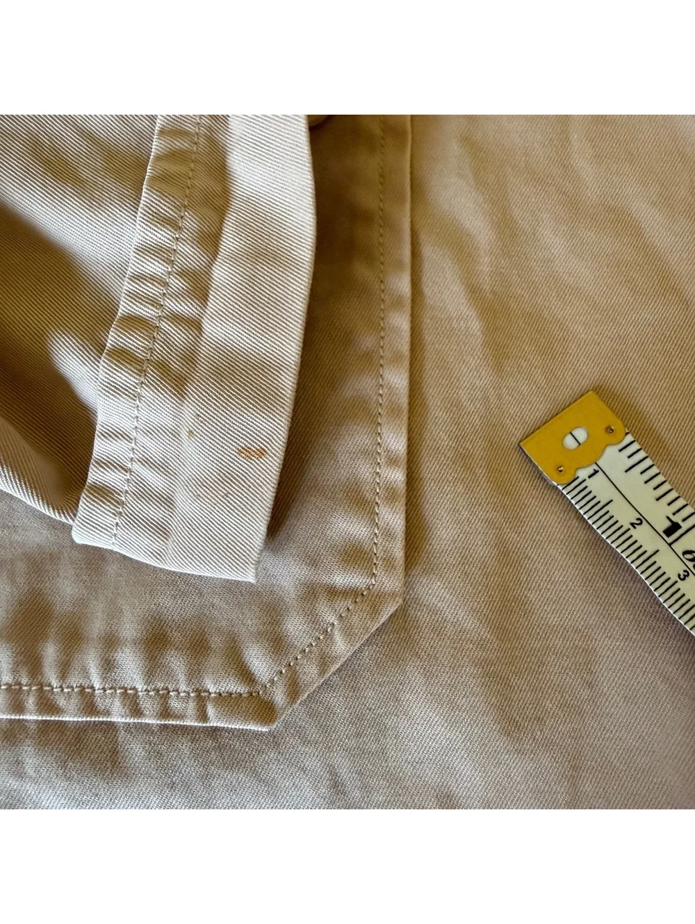 Vintage Y2K Polo Ralph Lauren Safari Utility Military Shirt Tan Cotton M